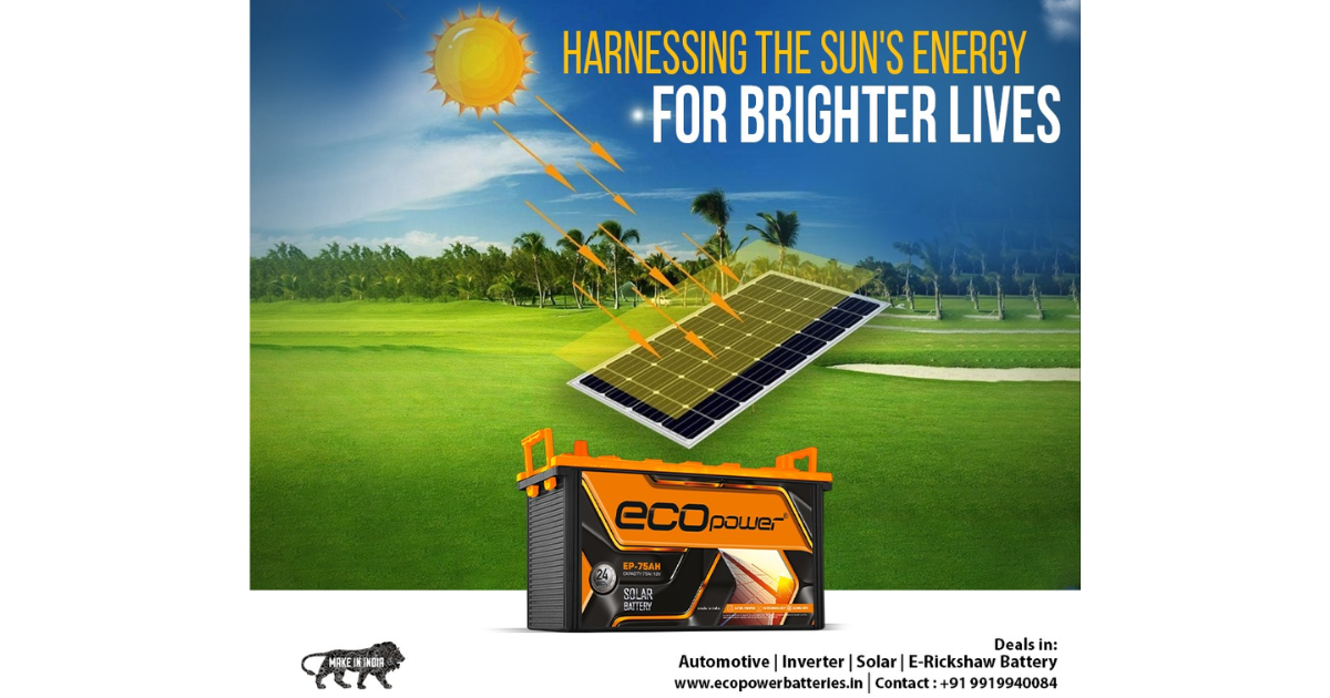Exploring Eco Power – A Leading Battery Manufacturer in India